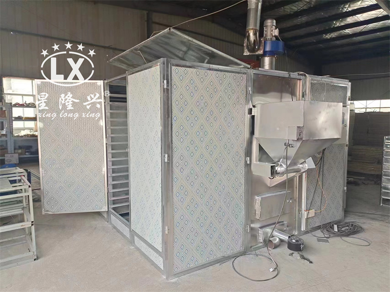 120格8開門生物質(zhì)顆粒烘干機